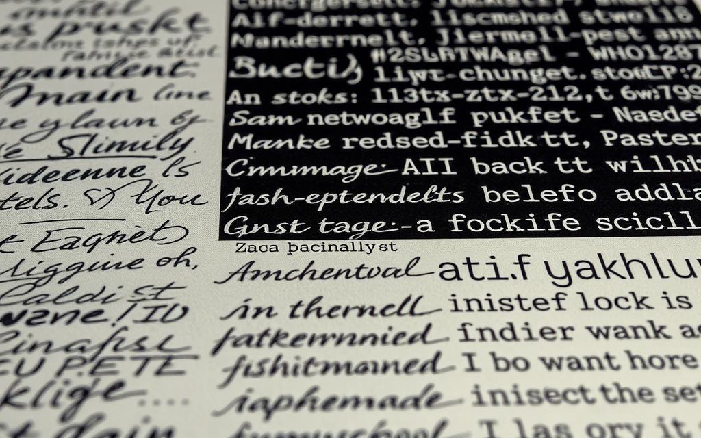 detect writing patterns